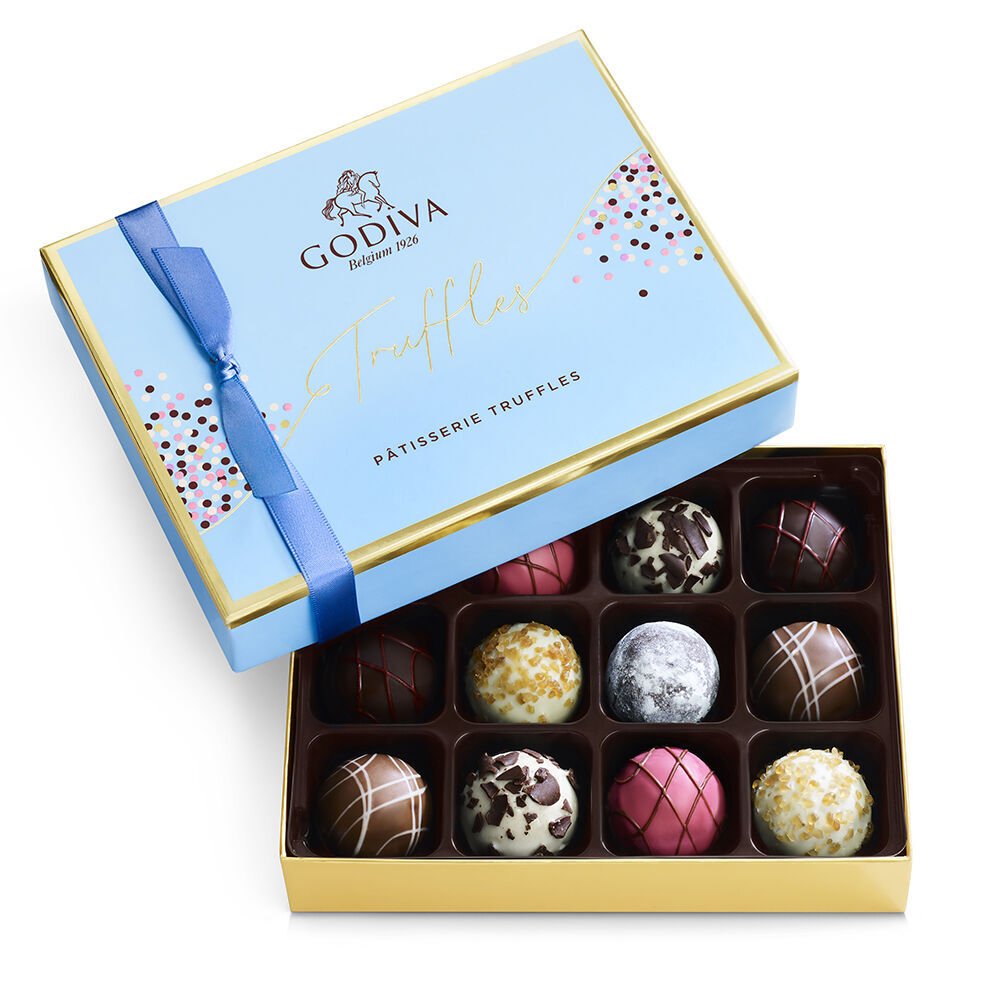 Patisserie Dessert Truffles Gift Box, 12 pc.