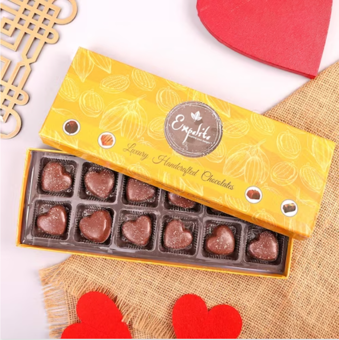 Divine Love Truffle Delight Chocolate 12 Pcs